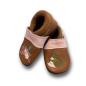 Preview: Krabbelschuhe Igel mit Feder